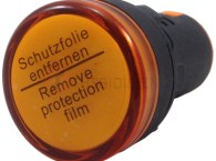 Đèn báo pha Led 220VAC màu vàng